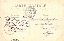 VINTAGE POSTCARD Memorial of the Battle of Castillon