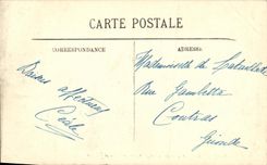 VINTAGE POSTCARD Arcachon the Pier of the Vault the Cross and L Church