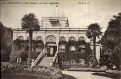VINTAGE POSTCARD Arcachon Dimensions D Argent the Algerian Villa