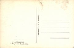 MODERN CARD Arcachon Villas On large the pier