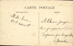 VINTAGE POSTCARD Dimension D Modern Arcachon Money the Pier Walk and the New Site of the Tents