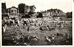 VINTAGE POSTCARD Dimension D Arcachon Money the Beach