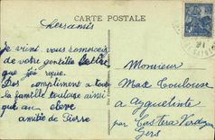 CPA Bordeaux La Rade Bateaux