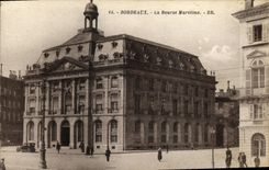CPA Bordeaux La Bourse Maritime