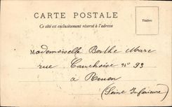 CPA Bordeaux Les Monument des Girondins