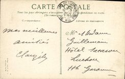 CPA Bordeaux Eglise Ste Croix