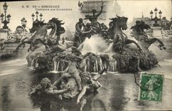 CPA Bordeaux Fontaine des Girondins