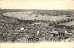 CPA Bordeaux Panorama pris de la Tour Saint Michel