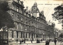 CPA Bordeaux Le Lycee