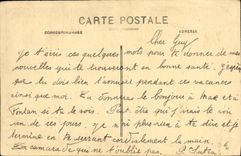 VINTAGE POSTCARD Interior Tournecoupe of L Church