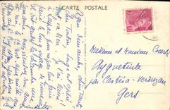 VINTAGE POSTCARD Holy Puy Hospital School Church