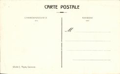 VINTAGE POSTCARD Mauvezin the Walk