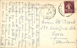 VINTAGE POSTCARD Drill of Slow the Split Rock