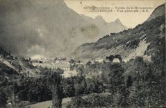 VINTAGE POSTCARD Mouperoux View Valley of Romanche