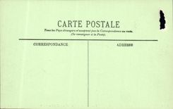 VINTAGE POSTCARD Grenoble the Dauphine L Stopped of Large Russet red