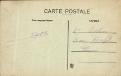 VINTAGE POSTCARD Dauphine Road of Pancrasse Saint the Large Tunnel