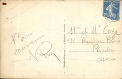 VINTAGE POSTCARD Dauphine the table D orientation of Galibier and the large peak