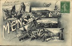 VINTAGE POSTCARD Lie