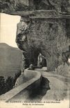 VINTAGE POSTCARD Dauphine Tunnel on the Road of Saint Pancrasse Valle of Graisivaudan