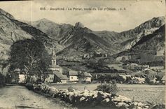VINTAGE POSTCARD Dauphine Perier road of the Collar D Ornon