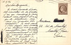 VINTAGE POSTCARD Meije Seen of L Church of the Terraces