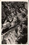 VINTAGE POSTCARD Vercors Pont in Royans Cascades of Bourne