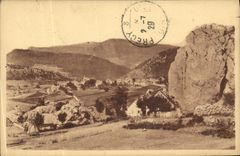 VINTAGE POSTCARD Villard de Lans Seen from of the Hamlet of the Stones