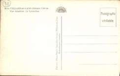 Opinion Cornafion de Villard de Lans Altitude de la POSTAL de la VENDIMIA