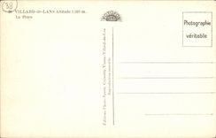 MODERN CARD Villard de Lans Altitude the Place Ski