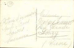 VINTAGE POSTCARD Villard de Lans Cascades of Bourne