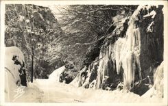 VINTAGE POSTCARD Villard de Lans the Falls D Machines