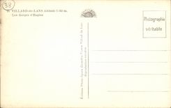 VINTAGE POSTCARD Villard de Lans the Falls D Machines