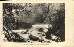 VINTAGE POSTCARD Allevard Breda at the end of the World