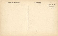 VINTAGE POSTCARD Allevard Valley of Breda Fund of France