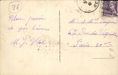 VINTAGE POSTCARD Allevard les Bains Table D orientation and Puy Gray