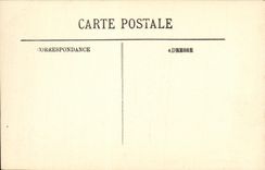 VINTAGE POSTCARD Dauphine Large Narrow parts