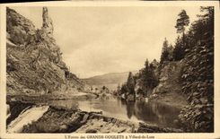 VINTAGE POSTCARD L Entered of the Great Narrow parts has Villard de Lans