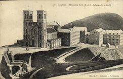 VINTAGE POSTCARD Dauphine Monastery of NR D of Salette