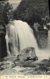 VINTAGE POSTCARD Dauphine Sassenage the cascade of Furon