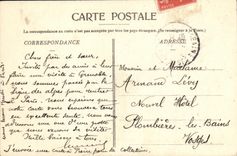 VINTAGE POSTCARD Dauphine Sassenage Interieur of the Tanks Cascades of the Four Winds