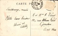 VINTAGE POSTCARD Dauphine Sassenage the Germ has its exit of the Caves