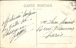 VINTAGE POSTCARD Sassenage Cascades of the blue Pit