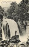 VINTAGE POSTCARD Dauphine Sassenage Gande Cascades of Furon