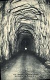 VINTAGE POSTCARD the Dauphine Road of the Low register in Lautaret a Tunnel