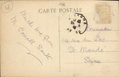 VINTAGE POSTCARD Lautaret Hotel Trunk road of Grenoble has Briancon