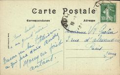 VINTAGE POSTCARD Vizille the Castle and the Gate of the Constable