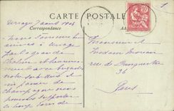 CPA Uriage les Bains Le Parc et le Chateau