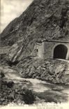 VINTAGE POSTCARD the Dauphine Road of the Borough D Oisans to the Serious Tunnel of the Large Field