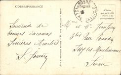 VINTAGE POSTCARD Borough D Oisans View and Solid mass of Belledonne