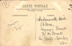 POSTAL Grenoble de la VENDIMIA el lugar Victor Hugo y la gama alpestre